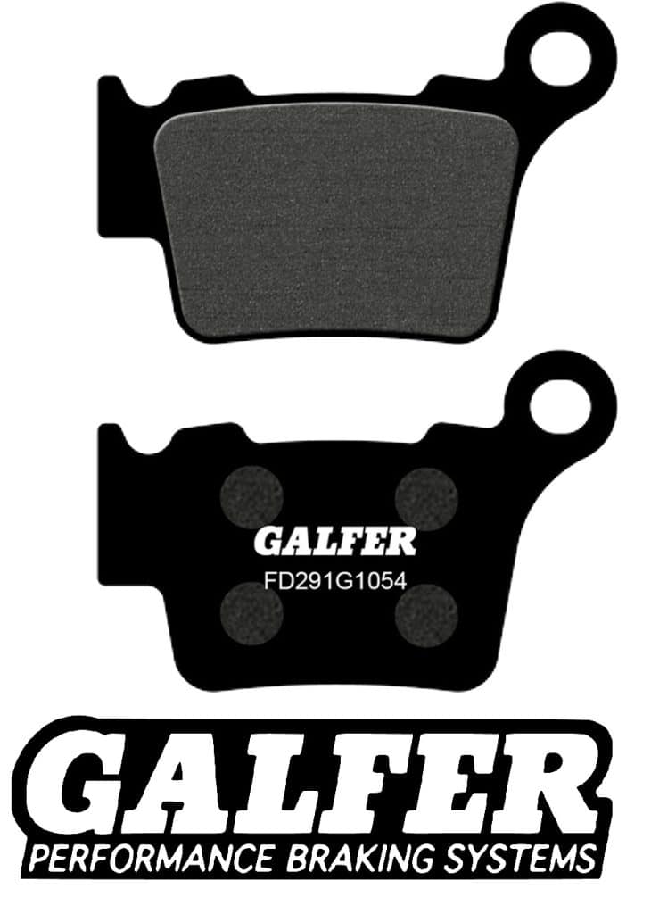 Brzdové platničky GALFER FD291G1054 Semi-Metal zadné