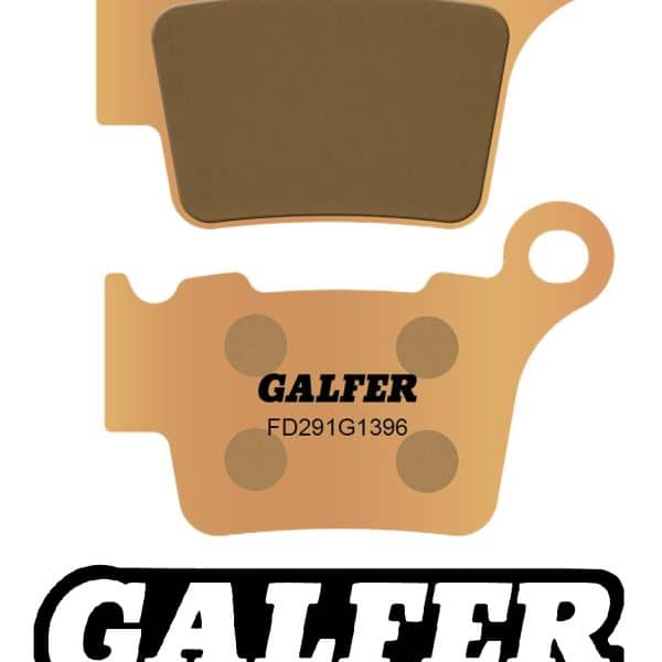 Brzdové platničky GALFER FD291G1396 Sintered zadné