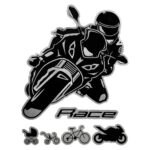Nálepka Supersport Race
