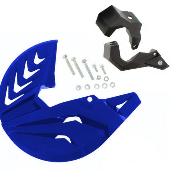 Kryt brzdového kotúča a predných tlmičov Yamaha YZ/YZF (08-) modrý