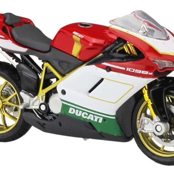 Model motocykla Ducati 1098 S 1:18