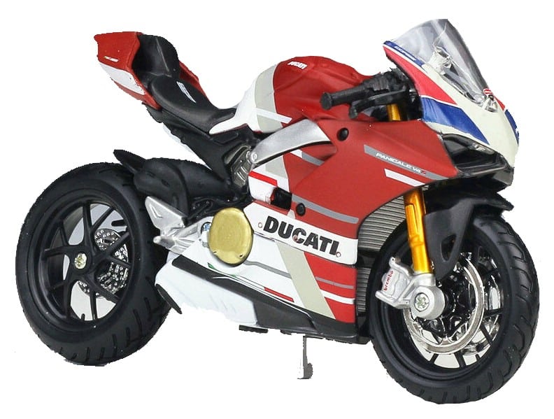 Model motocykla Ducati Panigale V4 S Corse 1:18