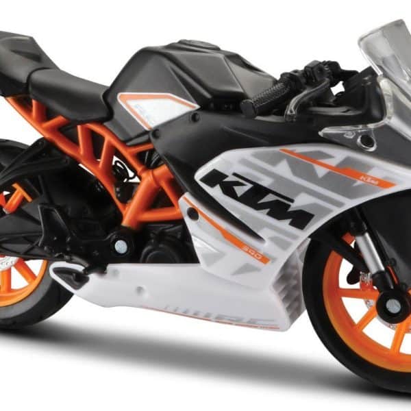 Model motocykla KTM RC 390 1:18