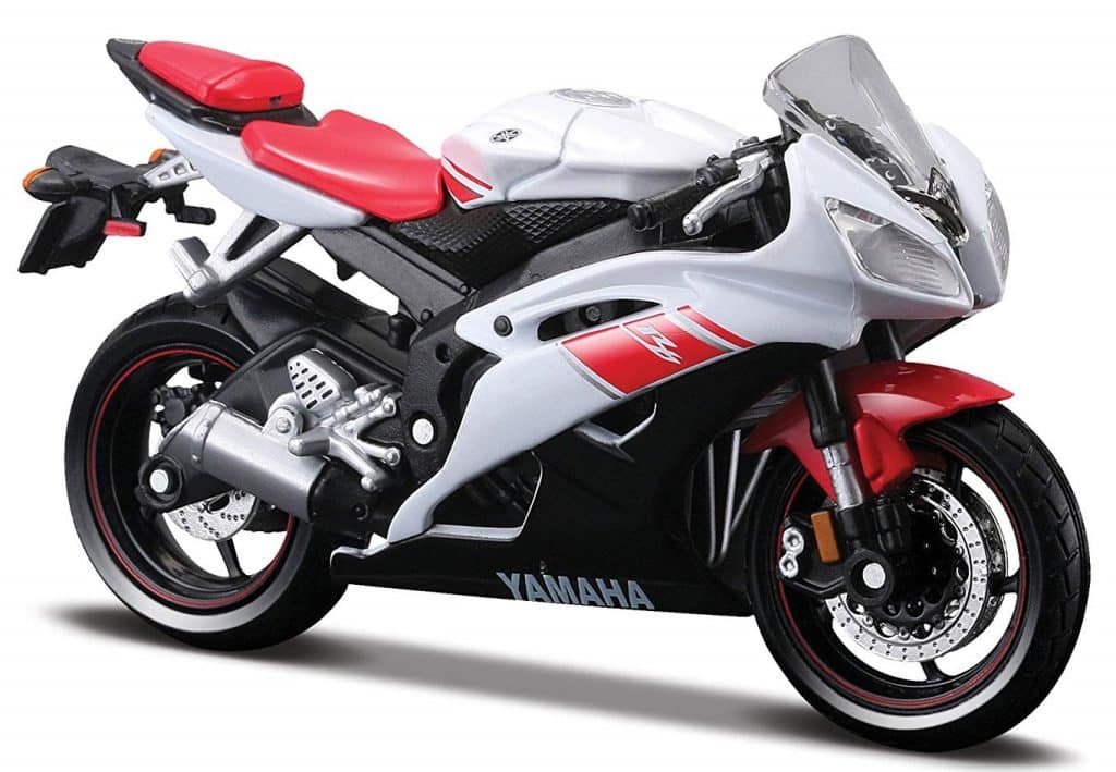 Model motocykla Yamaha YZF-R6 1:18