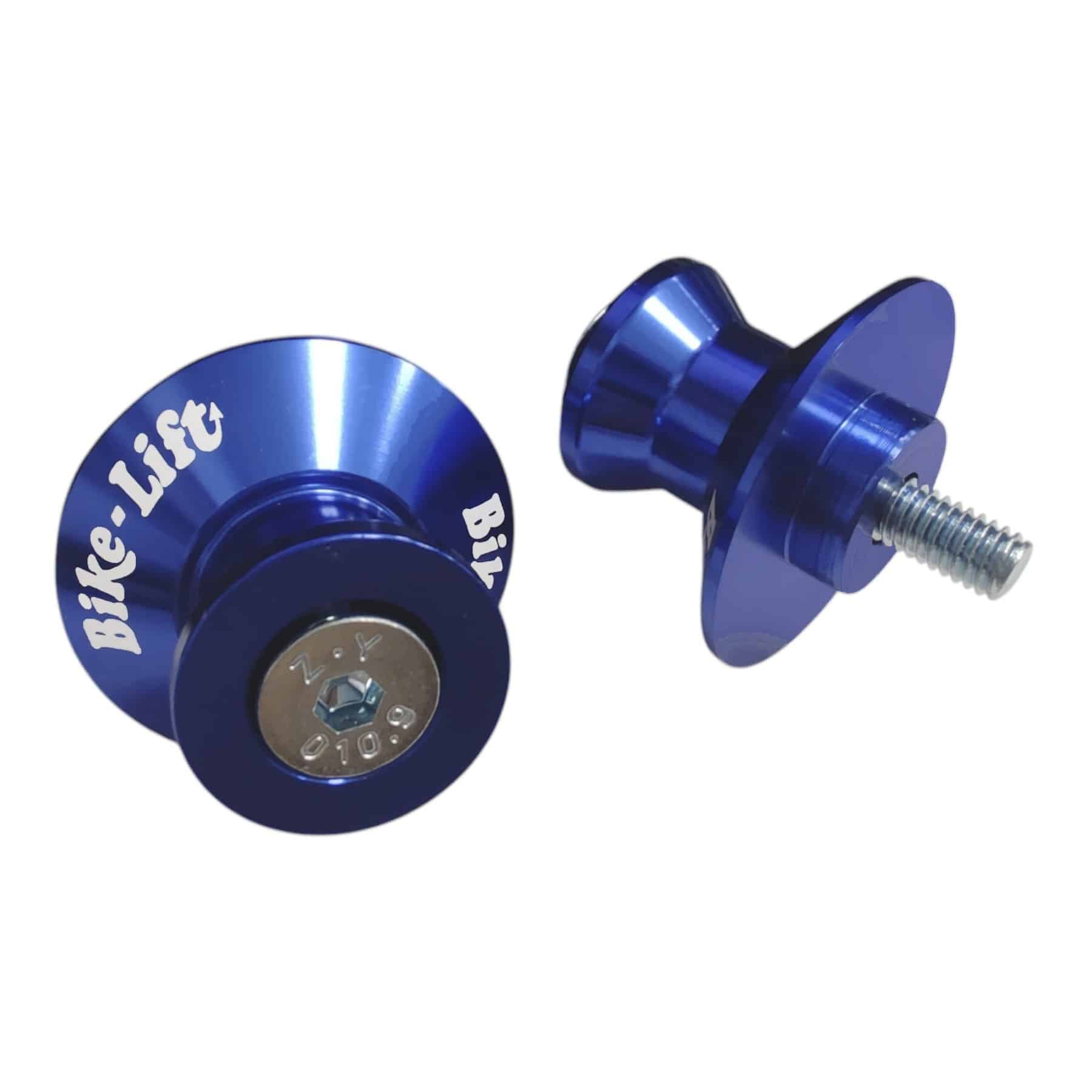 adaptery na kyvnu vidlicu blue Adaptéry - úchyty pre zadný stojan BikeLift M6 Blue – Obrázok 1