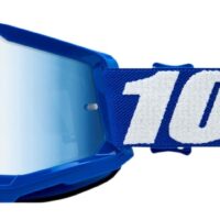 Okuliare 100% Strata 2 Blue Mirror Blue Lens - detské
