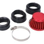 Vzduchový filter Pitbike Power Shorty 44-54mm - červený