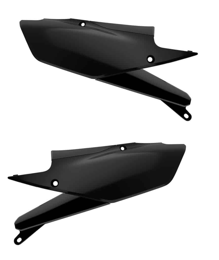 Bočné (zadné) tabuľky Yamaha YZF 250 (19-) 450 (18-) WRF 250 (20-) 450 (19-) Čierne