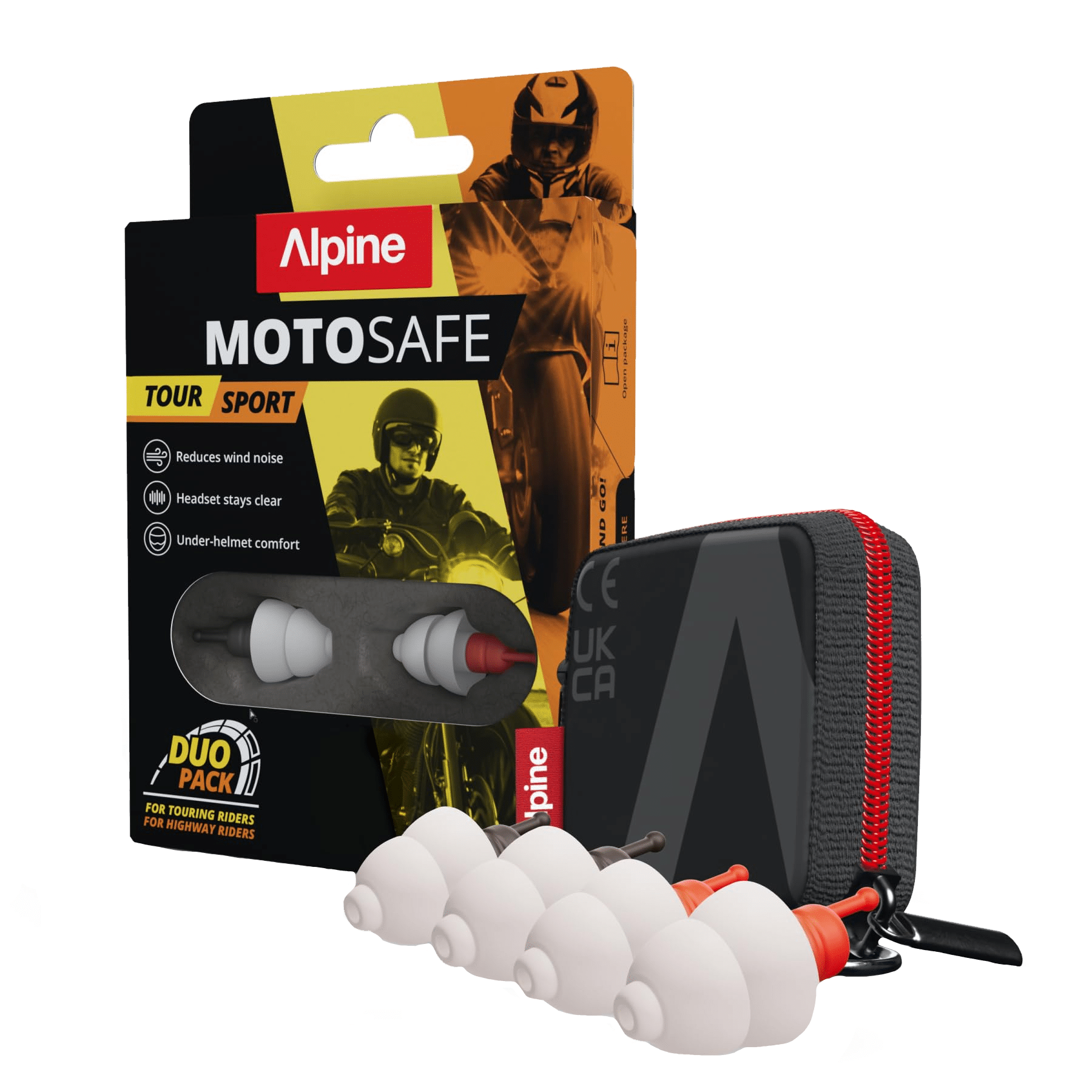 štuple do uší motosafe pro Štuple do uší MotoSafe Pro (Race+Tour) – Obrázok 1