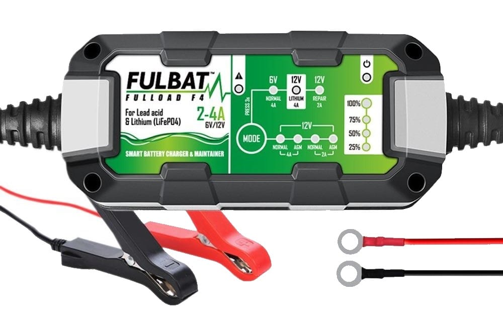 Nabíjačka FULBAT Fulload F4 6/12V (aj na Lithium LiFePO4 batérie)