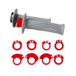 Rukoväte RTECH R20 Lock-On 2T/4T "extra soft" Grey - s rýchlopalom