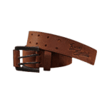 Opasok 4SR Double Brown - kožený