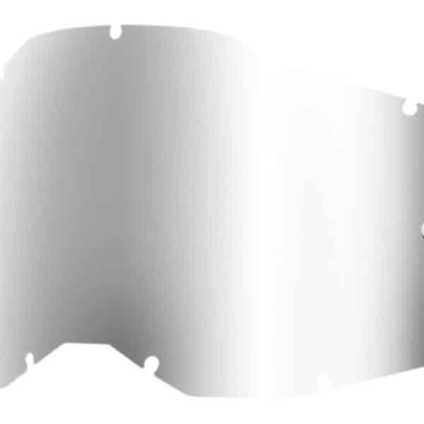 Sklo 100% Strata2/Accuri2/Racecraft2 Mirror Silver Lens (zrkadlové strieborné)