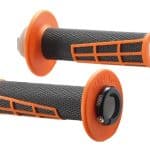 Rukoväte ODI EMIG V2 HALF WAFFLE ORANGE KTM OEM (KTM originál diel) - s rýchlopalom