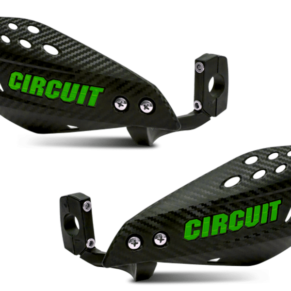 Chránič páčok Circuit Vector Carbon Green