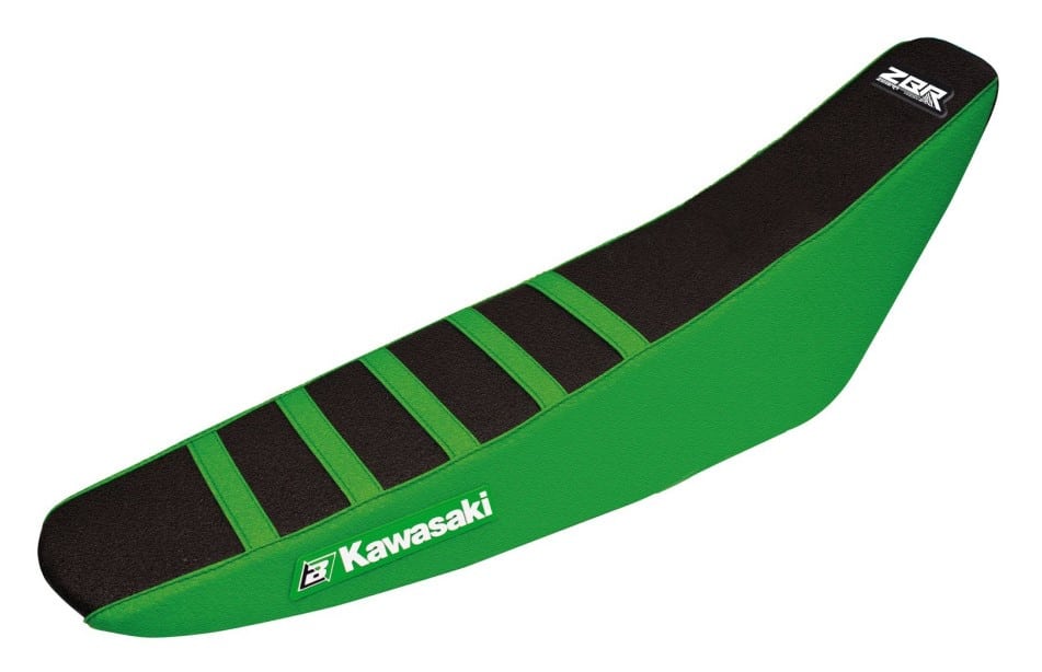 Poťah sedadla BLACKBIRD Zebra Kawasaki KXF 250 (21-) 450 (19-) čierno-zelený