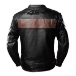 Kožená bunda 4SR Hooligan Brown – Obrázok 2