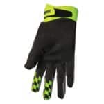 Rukavice Thor Draft Grey/Fluo Yellow – Obrázok 2
