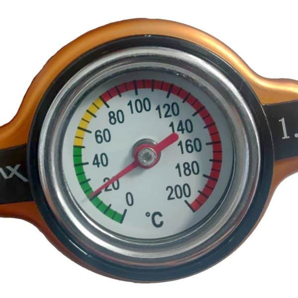 Zátka chladiča s termostatom 1.8bar KTM/Husqvarna/Beta/GasGas/Husaberg - oranžová