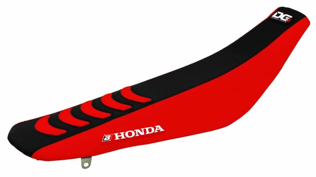 Poťah sedadla BLACKBIRD Double Grip 3 Honda CRF 250 (18-21) 450 (17-20) červeno-čierny
