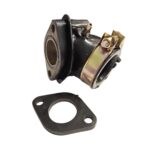 Príruba karburátora GY6 50/80ccm 139QMA/QMB - aj s vymedzením