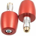 Koncovky (závažia) riadidiel TRW Aluminium Red