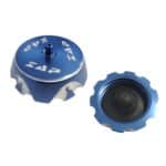 Zátka nádrže Zap TechniX Yamaha/Kawasaki/Suzuki - modrá