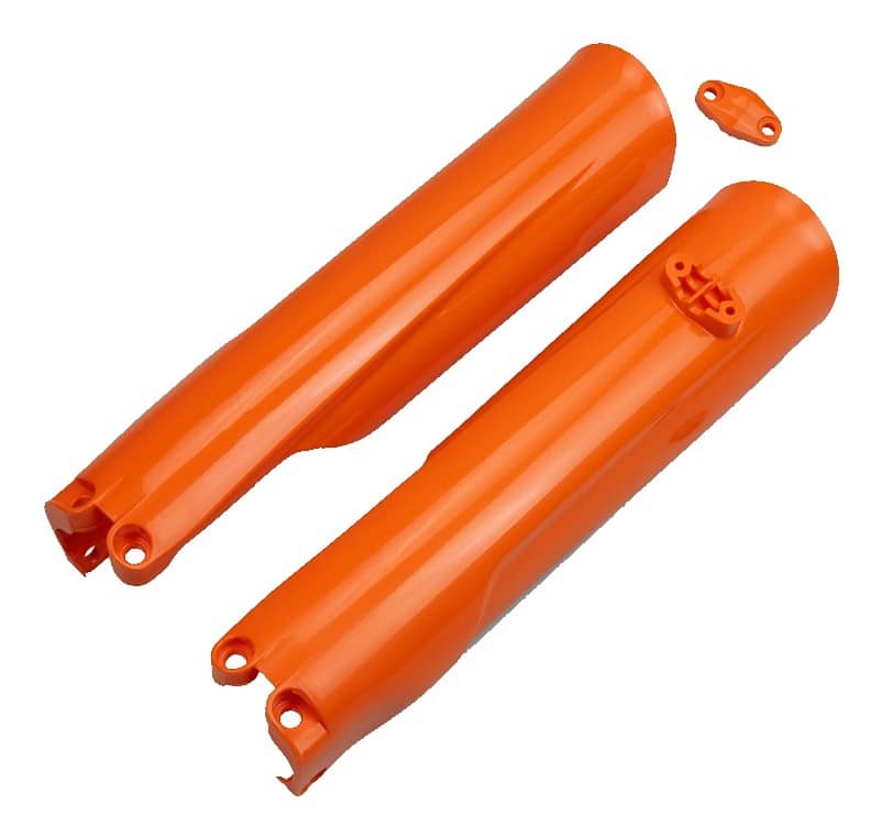 Kryty predných tlmičov KTM SX/SXF (23-) - oranžové