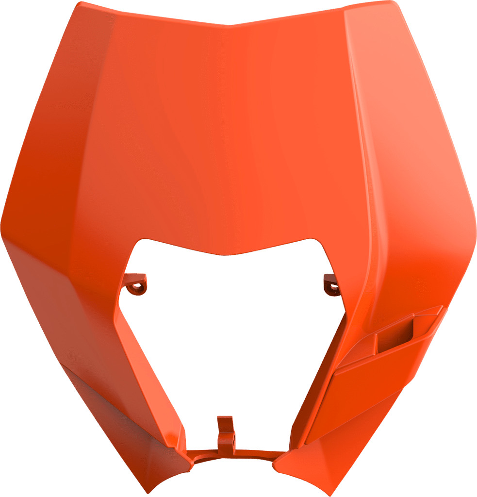 Predná maska KTM EXC/EXCF/XCW/XCFW (08-13) - oranžová