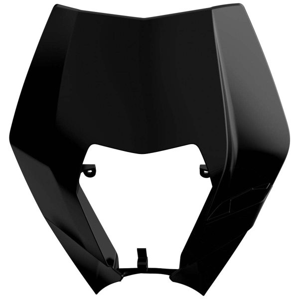 Predná maska KTM EXC/EXCF/XCW/XCFW (08-13) - čierna