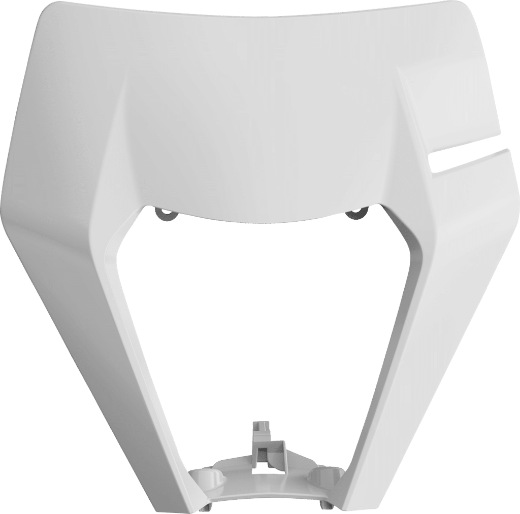 Predná maska KTM EXC/EXCF/XCW/XCFW (17-19) - biela