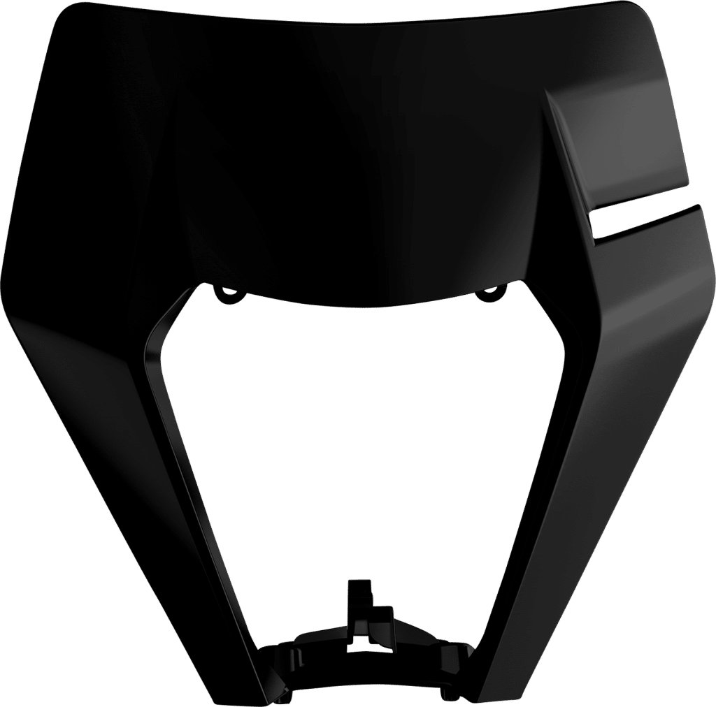 Predná maska KTM EXC/EXCF/XCW/XCFW (17-19) - čierna