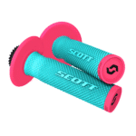 Rukoväte SCOTT SX II Lock On Stealth Blue/Radiant Pink- s rýchlopalom