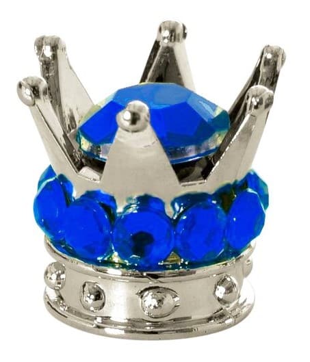 Čiapočky na ventil OXFORD Crown - modré