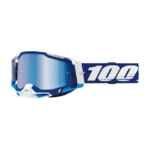 Okuliare 100% Racecraft 2 Blue - Mirror Blue Lens