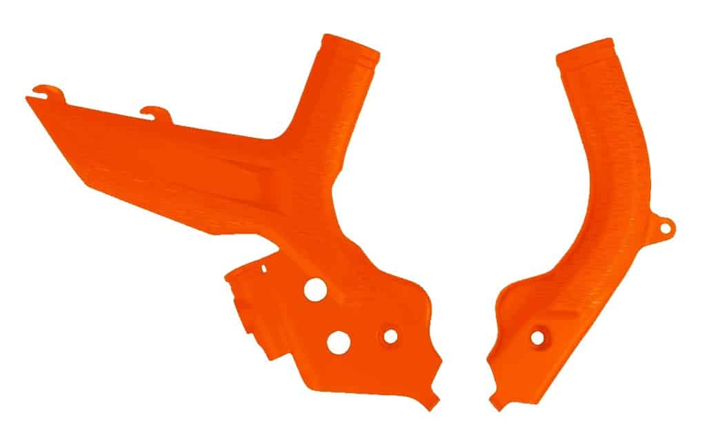 Kryty rámu KTM SX/SXF (19-22) EXC/EXCF (20-) - Fluo oranžové
