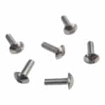 Skrutky kapotáže M5 x 15 mm - strieborné