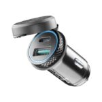 Zásuvka "Adaptér" INTERPHONE Aluminium Charger USB-A + USB-C