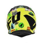 Prilba UFO Kids Korey Black/Neon Yellow - detská – Obrázok 3