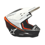 Prilba Alpinestars SM5 Rayon Black/White/Fluo Orange