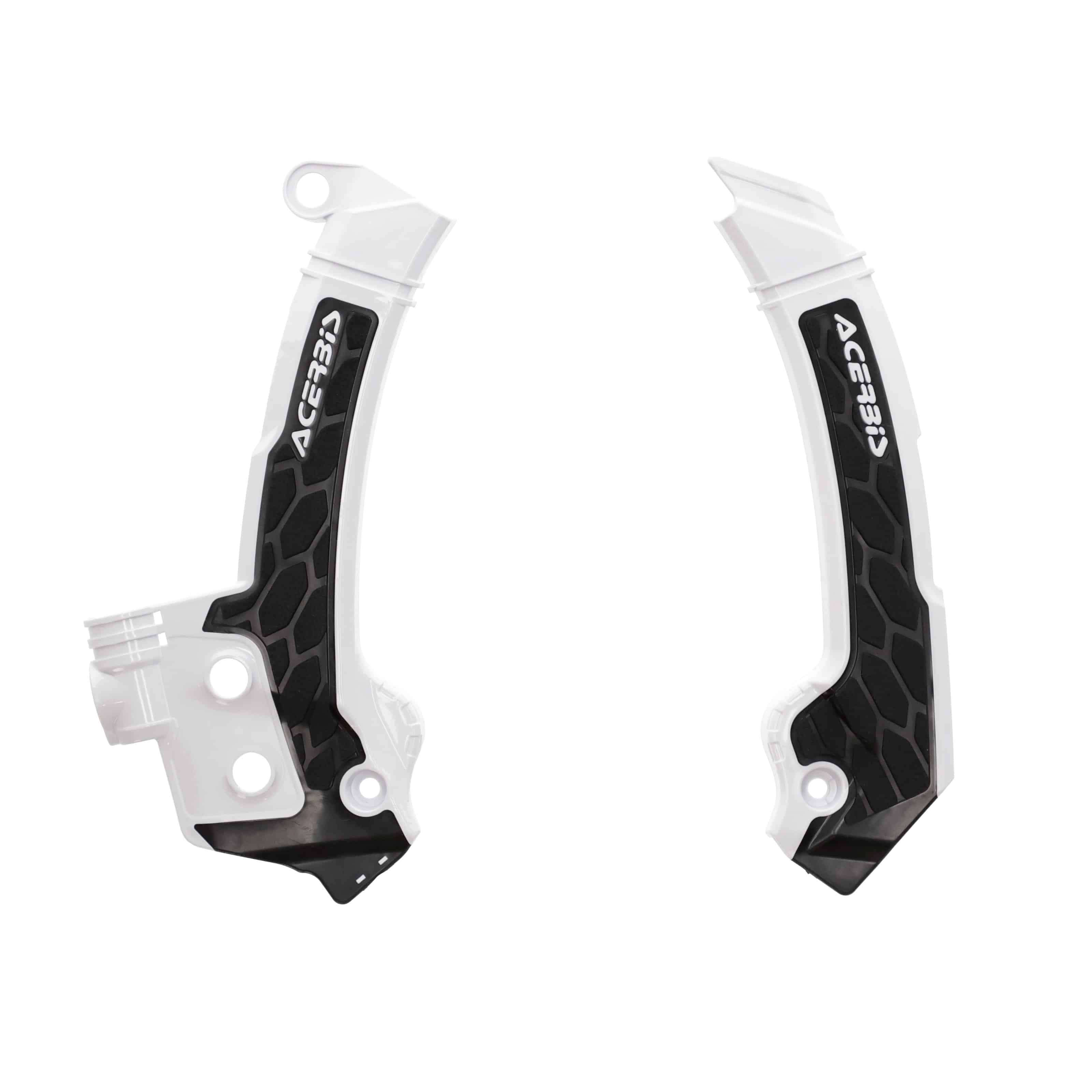 ACERBIS 0025337.237 HUSQVARNA WHIT Kryty rámu (X-GRIP) Husqvarna FC/TC (23-) FE/TE (24-) - bielo-čierne – Obrázok 1