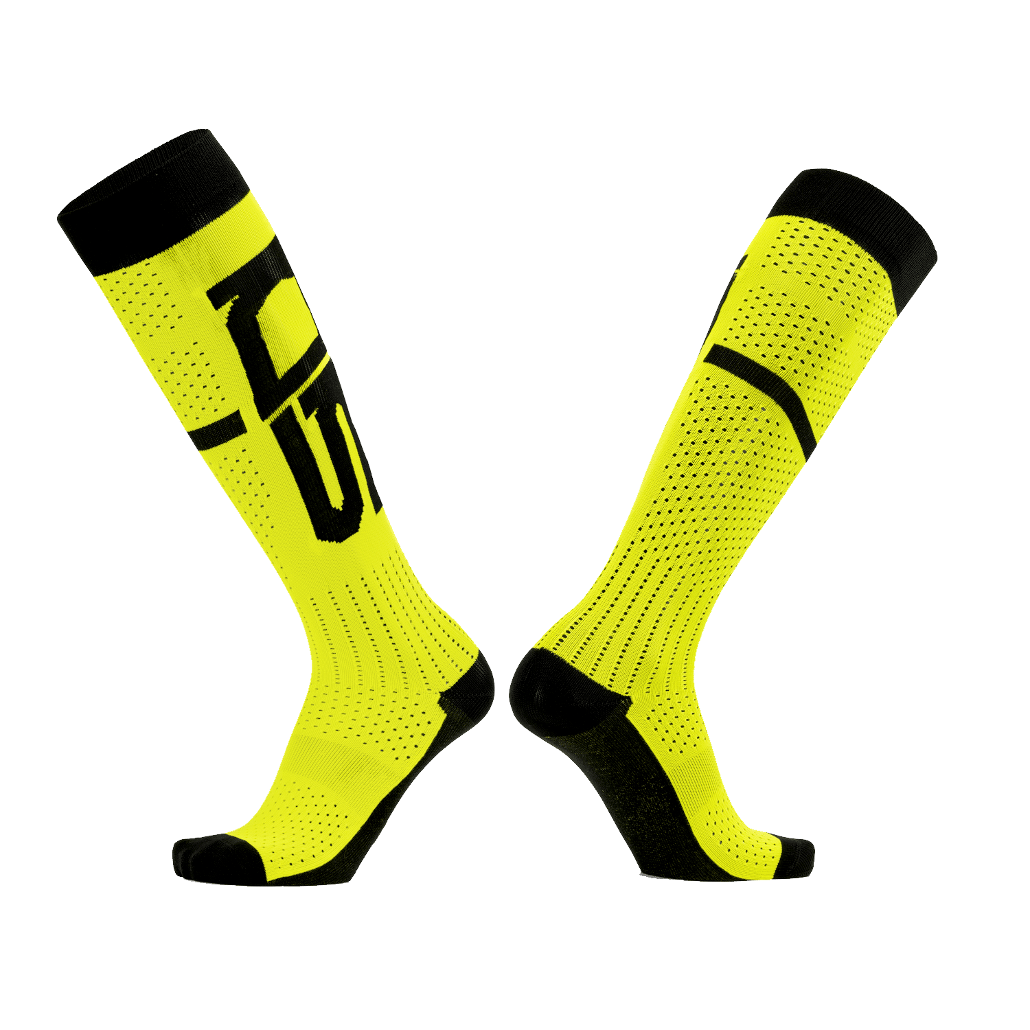 SIDI OFFSPRINT YELLOW BLACK Podkolienky SIDI OFFSPRINT Yellow/Black – Obrázok 1