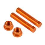 Šponovacie skrutky reťaze s maticami KTM/Husqvarna/Gas Gas - oranžové