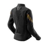 Bunda Rebelhorn Jax Lady Black/Gold - letná – Obrázok 2