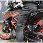 Tepláky na motorku TRILOBITE 2464 Rovani Monolayer Black – Obrázok 3