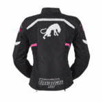 Bunda FURYGAN Mystic Evo Vented Black/White/Pink - dámska – Obrázok 2