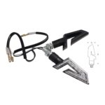 Smerovky LED AERO Black číre - krátke