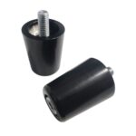 Koncovky (závažia) riadidiel Vicma Black Kawasaki - extra hrubé
