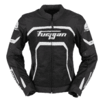 Bunda FURYGAN Mystic Evo Vented Black/White - dámska