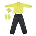 Nepremokavá bunda + nohavice + rukavice SIDI Tempora Fluo Yellow/Black